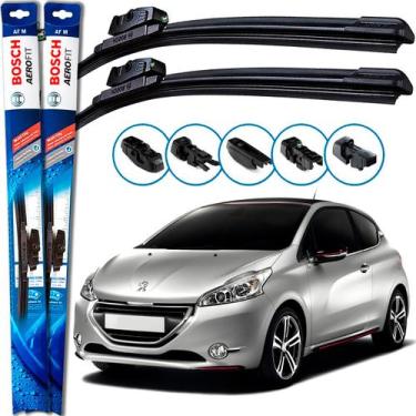 Imagem de Par Palheta Limpador Parabrisa 208 2013 2014 2015 2016 2017 2018 Bosch