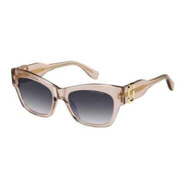 Imagem de Óculos Solar Marc Jacobs 762/s Fwm 54 Translúcido Lente Cinza Degradê-Feminino