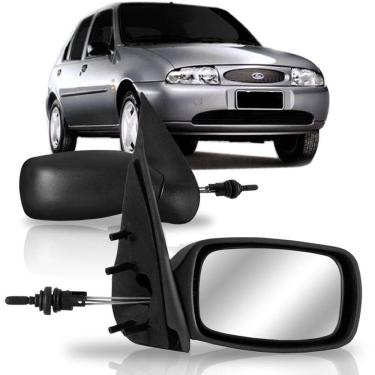 Imagem de Par Retrovisor Fiesta 1996 1997 98 99 01 2002 Manual