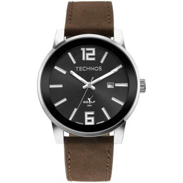 Imagem de Relógio Technos Masculino Analógico Marrom - 2115Mxbs/0P