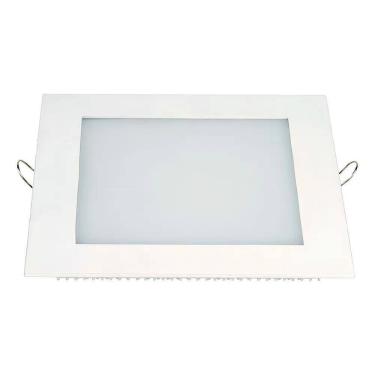 Imagem de Painel Led 12W Lux Quadrado Embutir Taschibra 6500K Branco-F