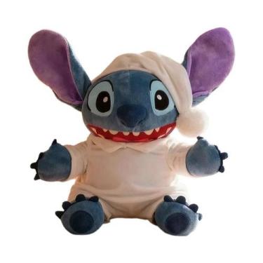 Imagem de Brinquedo De Pelúcia Kawaii Stitch Com Roupa De Dormir, Boneco De Cart