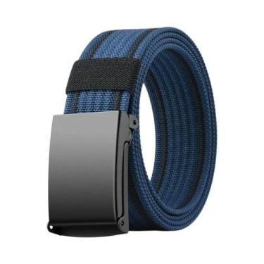 Imagem de Cinto Tático Militar Ajustável Unissex Em Nylon Com Fivela Plástica Pa