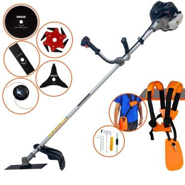 Imagem de Roçadeira Robusta Cg430-b Anmax 43cc 1,7hp 12.000rpm 5 Em 1