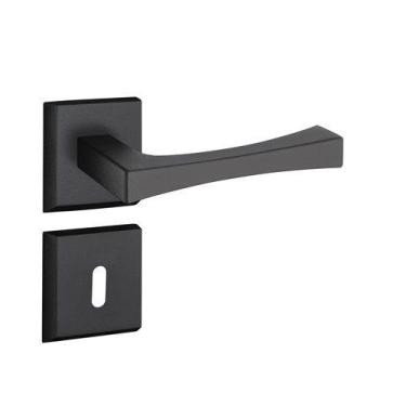 Imagem de Fechadura Interna Pado Vivaldi 40mm Preto Texturizado, Preto Texturiza