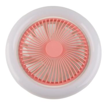 Imagem de Cocoarm Luz do Ventilador de Teto Ventilador de Teto LED Ajustável 30W Lâmpada Silenciosa para Quarto de Crianças, de E27 de Lustre Sem Necessidade de Fiação,