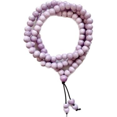 Imagem de Pulseira feminina nativa americana fofa colorida de cerâmica com 3 fileiras de largura empilhável com contas elásticas vintage joias nativas boêmias, hippie, colar para mulheres, Medium, Cerâmica