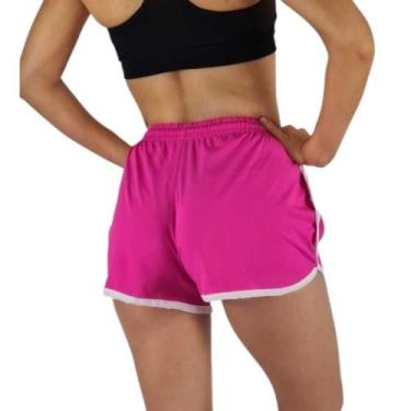 Imagem de Short Patricinha Tactel Feminino Com Elastano para Academia Corrida Pr