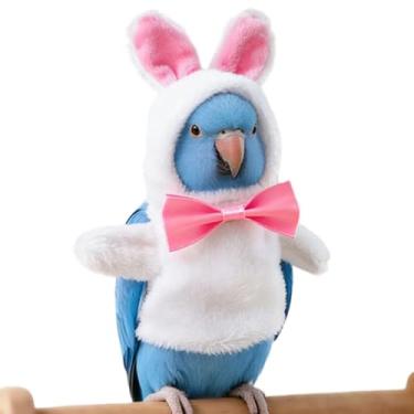 Imagem de Roupas para Pássaros - Design De Coelho Roupa À Prova De De Pet,Roupas Ajustáveis para Aves,para Inverno, Calopsitas, Periquitos, Papagaios-do-congo, Conures, Mainás,