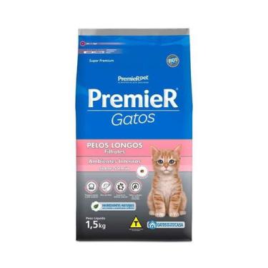 Imagem de Ração Premier Amb Inter Pelos Longos Gatos Flh Salmão 1,5kg - PREMIER 