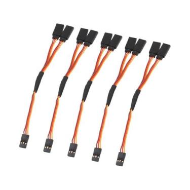 Imagem de Cabo De Extensão Tipo Y De 150mm Para Conector De Servo Futaba JR, 5 P