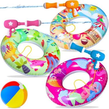 Imagem de Conjunto de festa na piscina Parentswell inflável Pool Float, pacote c