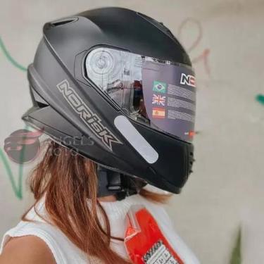 Imagem de Capacete Norisk FF302 Mono Preto Fosco, 61