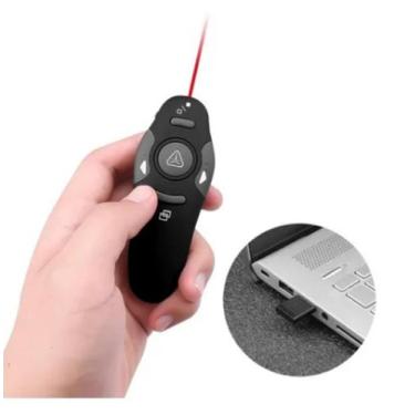 Imagem de Caneta Laser Apresentador De Slide Sem Fio Alcance 30m - +BR