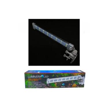Imagem de Luminária LED WFish Branco E Azul 15cm Bivolt Aquário WFL-15