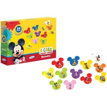 Imagem de Jogo da Memória Mickey Club House - Disney - Xalingo