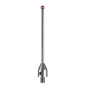 Imagem de suxing CMM Touch Probe Stylus 3mm Ruby Bola Tips M4 Rosca Tungstênio Carboneto Haste 50mm Longo A-5003-3680