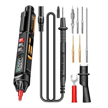 Imagem de Medidor de Transmissão de Profissional 6.000 Contagens de Capitores Digitais Testador Ferramenta de Teste de Capitância, A3009 atualizado