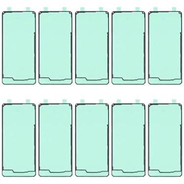 Imagem de HUANGYUNCHAO Acessórios telefônicos Para o Samsung Galaxy A32 5G SM-A326B 10PCS Back Housing Cover adesivo Substituição do telefone celular