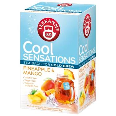 Imagem de Teekanne Chá Cool Sensations Peach Passion Fruit 45G - Sabor Pêssego E Maracujá Para Preparo Com Água Fria