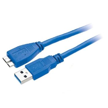 Imagem de Cabo Usb 3.0 para HD Externo - 50cm Azul Tebera