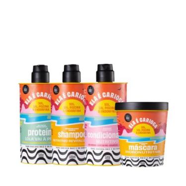 Imagem de Lola Ela é Carioca Sh 500ml + Cond 500ml + Masc 450ml + Proteína 500ml