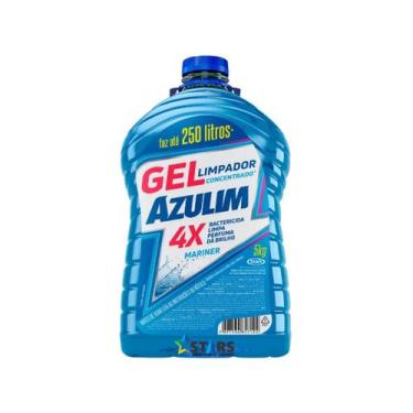 Imagem de Limpador Concentrado Gel Azulim 5kg Mariner Desinfetante