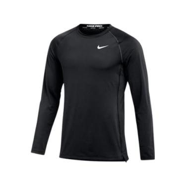 Imagem de Nike Camiseta masculina de treino de manga comprida Pro Slim, Preto, GG