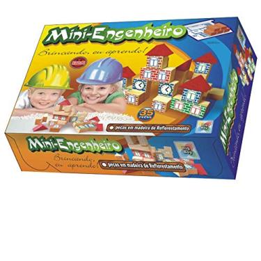 Imagem de Mini Engenheiro Pçs De Madeira