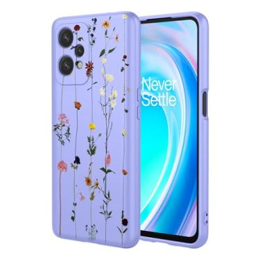 Imagem de KOARWVC Capa de telefone para OnePlus Nord CE 2 Lite, CPH2381 CPH2409 1+CE 2Lite, capa fofa com estampa de flor, fina, protetora, macia, amortecedora, capa de telefone para OnePlus Nord CE 2 Lite 5G
