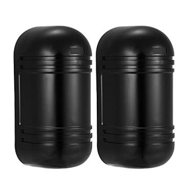 Imagem de Detector de Barreira Sensor Fotoelétrico Duas Feixes com Fio 100M Alarme Saída Manipulação para Antifurto Parque Pátio Portão Porta e Janela