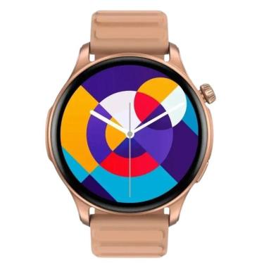 Imagem de Relógio Zeblaze Btalk 3 Pro 1.43 Amoled Display Inteligente Rosa