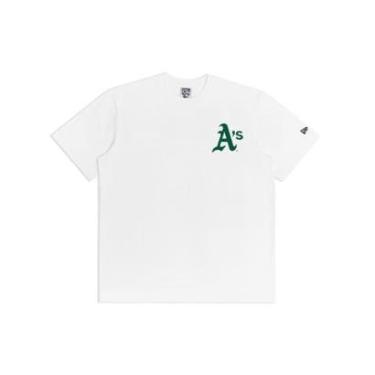 Imagem de CAMISETA NEW ERA REGULAR OAKLAND ATHLETICS MLB BRANCO-Masculino