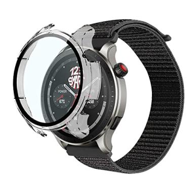 Imagem de Pulseira De Nylon + Capa protetora Case pelicula de vidro Marca 123Smart Compativel com GTR4 GTR 4 A2166