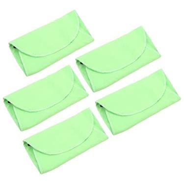 Imagem de Cotonete de limpeza de saxofone, cotonete de clarinete de uso repetido, boa absorção de água, lavável, macio, design em forma de A para clarinete para piccolo para saxofone