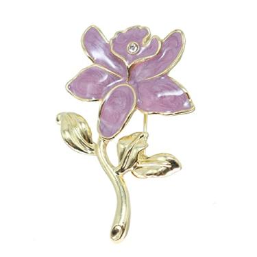 Imagem de Broche de flor de margarida esmaltado, lindo terno de flor de sol, alfinete, planta, gladdon, casaco de flor, alfinete, acessórios de roupas, joias de festa de casamento para mulheres e meninas, Liga