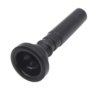 Imagem de F Fityle Bocal de substituição de trompete tamanho 7C acessório de instrumento músico para Yamaha Bach como presente para iniciantes – Preto