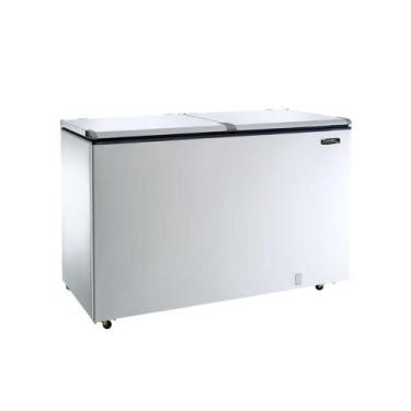 Imagem de Freezer Horizontal Esmaltec 468 Litros ECH500  Porta Cega, Dupla Ação,