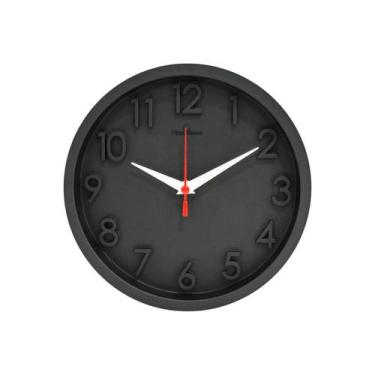 Imagem de Relógio de Parede 3D Decorativo Silencioso - Escolha a COR - PLASHOME,