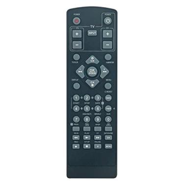 Imagem de LP21138-001 Controle remoto de substituição adequado para gravador de cassete de vídeo JVC HR-J7020UA HR-J7010UM HR-J692U HR-J692UC HR-S2902US HR-S1902U HR-J692US HR-J7020UM HR-J4020UM UA HR-J44 020UB