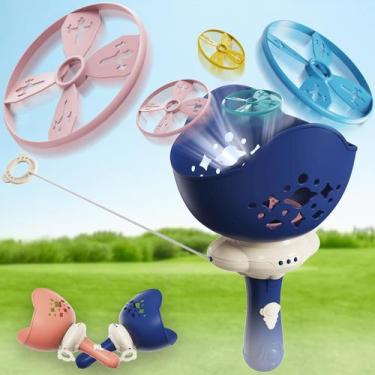Imagem de Brinquedo Lançador de Disco Voador para Crianças - Atividades ao Ar Li