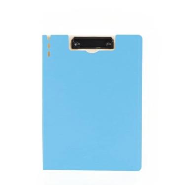 Imagem de 1 PeçA de Pasta de Arquivo de Prancheta Multifuncional com Clipe(AZUL)