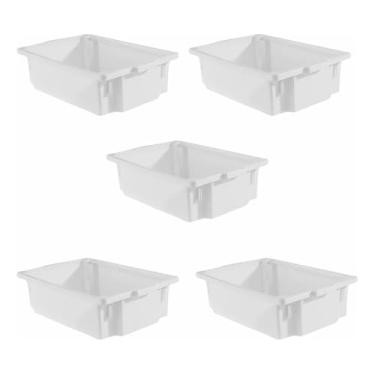 Imagem de Bandeja Branca Caixa Frigorifica Media 38l Grande 5un