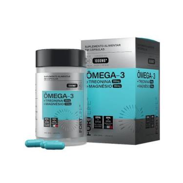 Imagem de Ômega-3 + Treonina + Magnésio 1000mg - 60 Cápsulas - FortLife - FortLi