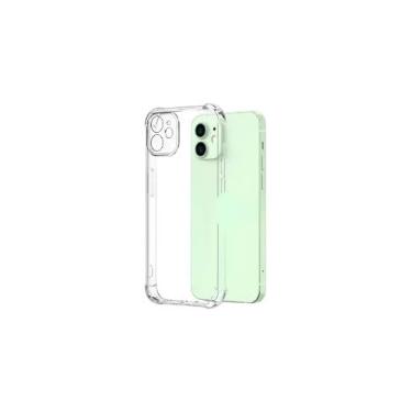 Imagem de Capa Case Capinha Para iPhone 11 Silicone Aveludada Com Forro aveludado Premium (TRANSPARENTE)