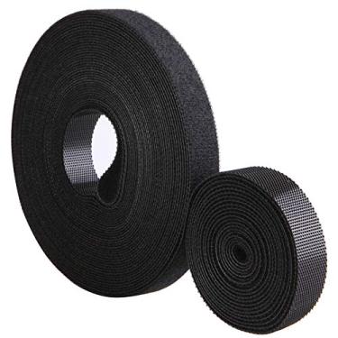 Imagem de OKEPS Hxeredueeef YuanKanJu Double-Sided, Self Gripping Multi-Purpose Hook and Loop Fastening Tape 10 Yd/Roll, 0.5" Wide,Reusable