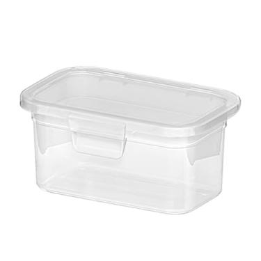 Imagem de POTE COM TAMPA FIXA - TRANSPARENTE 600ML