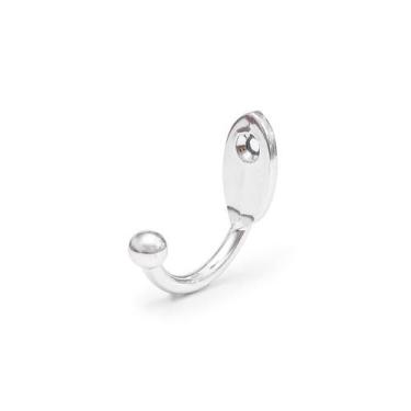 Imagem de Cabide P/Roupa Cabides Gancho Parede Metal Kit 2 Pcs Barato - Telis Fe