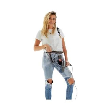 Imagem de Avental Unissex Antifouling E Impermeável Em TPU Para Cabeleireiro, Pi