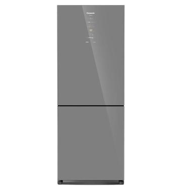 Imagem de Refrigerador Bottom Freezer Panasonic Inverter de 02 Portas Frost Free com 465 Litros Diamond Glass - NR-BB65GV7M